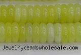 CEJ212 15.5 inches 3*8mm rondelle lemon jade beads wholesale