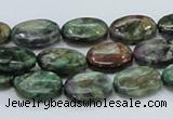 CEM12 15.5 inches 10*14mm oval emerald gemstone beads wholesale