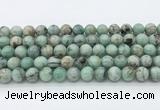 CEM53 15.5 inches 10mm round emerald gemstone beads wholesale