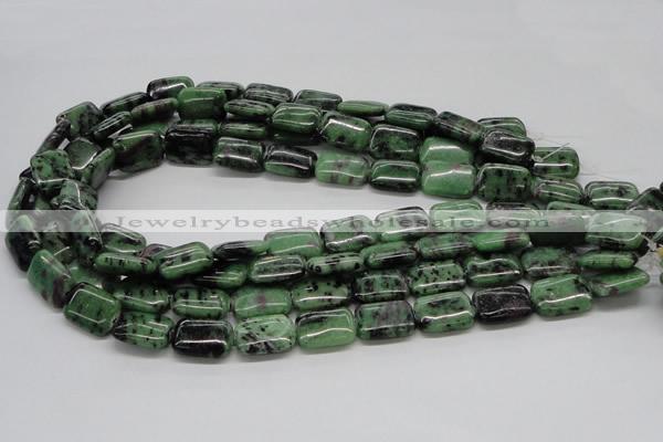 CEP17 15.5 inches 13*18mm rectangle epidote gemstone beads