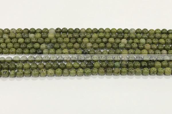 CEP200 15.5 inches 4mm round epidote gemstone beads wholesale