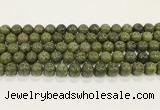 CEP204 15.5 inches 12mm round epidote gemstone beads wholesale