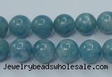 CEQ04 15.5 inches 10mm round blue sponge quartz beads wholesale