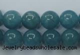 CEQ05 15.5 inches 12mm round blue sponge quartz beads wholesale