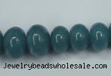 CEQ30 15.5 inches 7*10 – 15*20mm rondelle blue sponge quartz beads