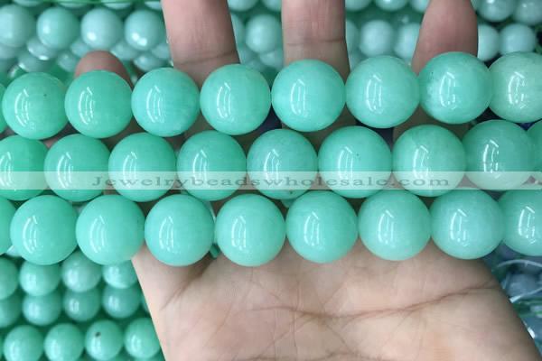 CEQ306 15.5 inches 16mm round green sponge quartz beads