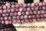 CFE21 15.5 inches 9mm round natural fowlerite beads wholesale