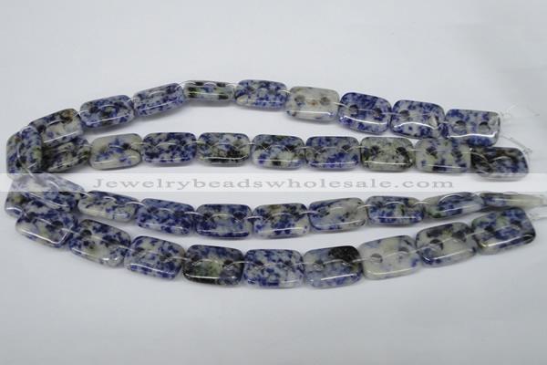 CFG320 15.5 inches 15*20mm carved rectangle sodalite beads