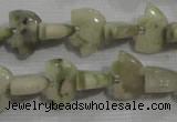 CFG781 15.5 inches 10*15mm carved animal lucky jade beads