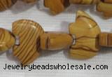 CFG795 12.5 inches 14*18mm carved animal grain stone beads