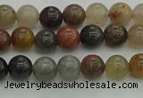 CFJ200 15.5 inches 4mm round fancy jasper beads wholesale