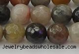 CFJ213 15.5 inches 10mm faceted round fancy jasper beads wholesale