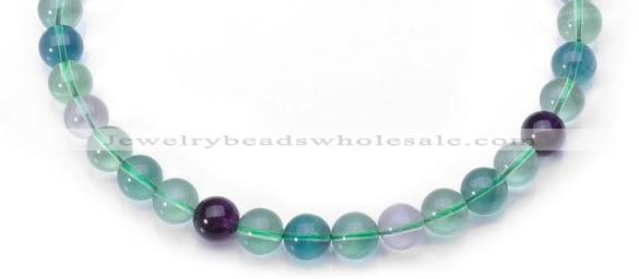 CFL01 4mm AA grade round natural fluorite  beads Wholesale