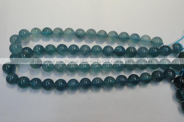 CFL1004 15.5 inches 12mm round blue fluorite beads wholesale