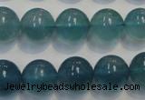 CFL1005 15.5 inches 14mm round blue fluorite beads wholesale