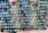 CFL1150 15.5 inches 4mm round fluorite gemstone beads