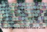 CFL1151 15.5 inches 6mm round fluorite gemstone beads