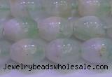 CFL1202 15.5 inches 10*14mm rice green fluorite gemstone beads