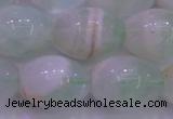 CFL1205 15.5 inches 13*18mm rice green fluorite gemstone beads