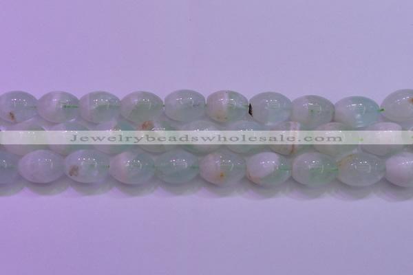 CFL1205 15.5 inches 15*20mm rice green fluorite gemstone beads