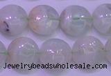 CFL1209 15.5 inches 12mm flat round green fluorite gemstone beads