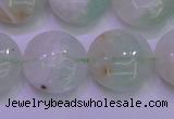 CFL1211 15.5 inches 16mm flat round green fluorite gemstone beads