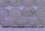 CFL1216 15.5 inches 8*12mm oval green fluorite gemstone beads