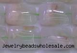 CFL1227 15.5 inches 15*20mm rectangle green fluorite gemstone beads