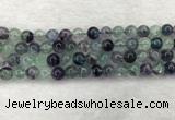 CFL1452 15.5 inches 8mm round fluorite beads wholesale