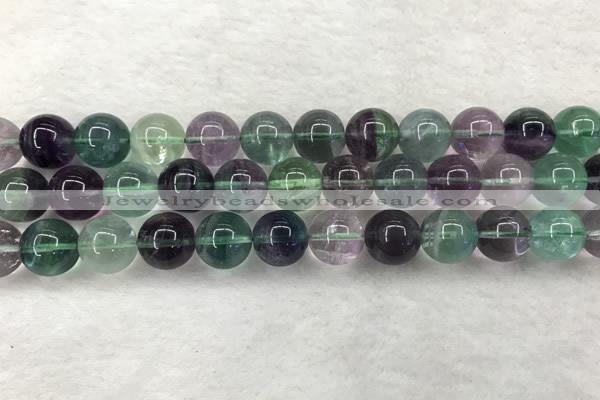 CFL1465 15.5 inches 13mm round A grade fluorite gemstone beads