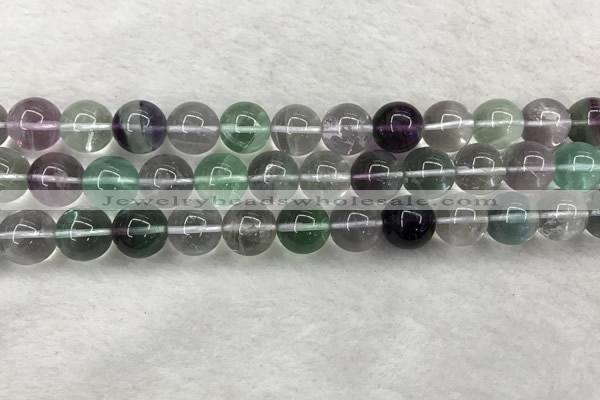 CFL1475 15.5 inches 13mm round AA grade fluorite gemstone beads