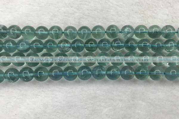 CFL1517 15.5 inches 10mm round blue fluorite gemstone beads