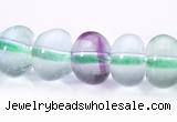 CFL45 4*6mm roundel B grade natural fluorite beads Wholesale