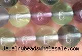 CFL582 15.5 inches 8mm round AAAA grade fluorite gemstone beads