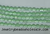 CFL610 15.5 inches 4mm round A grade green fluorite beads wholesale