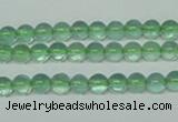 CFL611 15.5 inches 6mm round A grade green fluorite beads wholesale