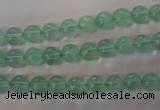 CFL852 15.5 inches 8mm round green fluorite gemstone beads