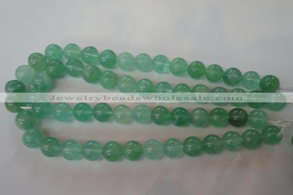 CFL853 15.5 inches 10mm round green fluorite gemstone beads