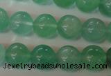 CFL855 15.5 inches 14mm round green fluorite gemstone beads