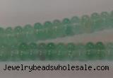 CFL858 15.5 inches 5*8mm rondelle green fluorite gemstone beads