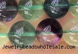 CFL921 15.5 inches 10mm round fluorite gemstone beads