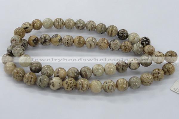 CFS04 15.5 inches 14mm round natural feldspar gemstone beads