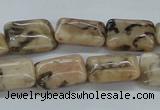 CFS15 15.5 inches 12*16mm rectangle natural feldspar gemstone beads