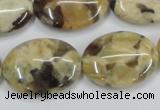 CFS203 15.5 inches 18*25mm oval natural feldspar gemstone beads