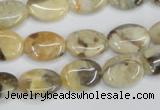 CFS210 15.5 inches 12*16mm oval natural feldspar gemstone beads