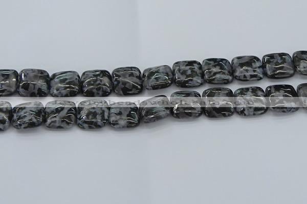 CFS323 15.5 inches 18*18mm square feldspar gemstone beads