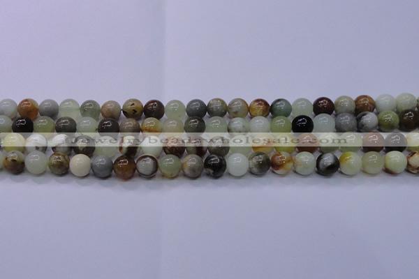 CFW11 15.5 inches 6mm round flower jade beads wholesale