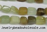 CFW116 15.5 inches 5*8mm - 8*10mm nuggets flower jade gemstone beads