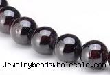 CGA02 10mm round natural garnet gemstone beads Wholesale