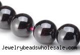 CGA03 Round 12mm natural garnet gemstone beads Wholesale